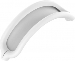 Tucana &uuml;mbris, mis &uuml;hildub AirPods Max k&otilde;rvaklappidega, silikoonist peapaela nahakate, k&otilde;rvaklapi tarvikud, valge