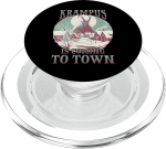 Krampus T | Schauriger Weihnachtsmann | Krampus Maske Bartl PopSockets PopGrip f&uuml;r MagSafe