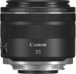 Canon Lens RF 35 mm F1.8 Macro IS STM for EOS R (fixed focal length, 52 mm filter thread, image stabiliser), black