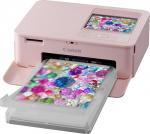 Canon SELPHY CP1500 kompaktne fotoprinter - juhtmevaba printimine, vastupidavad fotod, USB-C ja SD-kaardi port - sobib ideaalselt albumisse ja fotoalbumitesse (roosa)