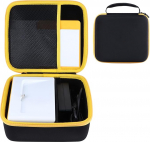 RIYADAone Hard Shell Protective Case Suitable for Kodak Dock Plus 4PASS Photo Printers (Black + Yellow)