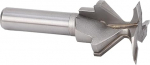 R18 1/2 Zoll Schaft Nut- und Feder-Fr&auml;ser, Schrankt&uuml;r-Fr&auml;ser f&uuml;r 10-20 Mm Holz mit 3 Rillen, Hochglanzbretter mit Importierten Ultrafeinen Hartmetallklingen f&uuml;r Elektrische