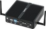 FANPEEC ventilaatorita miniarvuti J5005 (kuni 2,80 GHz) 16GB DDR4 512GB MSATA SSD, t&ouml;&ouml;stusarvuti HD + VGA, WiFi5 BT4.2, ventilaatorita miniarvuti Win11 Pro, 2xRS232 COM, 4xUSB, TPM 2.0, automaatne sissel&uuml;litus