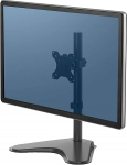 Fellowes Seasa Monitor Arm with Stand Height Adjustable Ergonomic for 1 Monitor up to 81.28 cm (32 Inches) Black