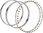 1 ST&Uuml;CKE KG090 XP0 CP0 AR0 D&uuml;nnwandiges Lager mit konstantem Querschnitt, Dicke 25,4 mm, 1 Zoll(KG090AR0)