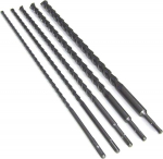 FAST WORLD SHOPPING &reg; 5 pneumaatilise puurimispuuri komplekt Sds Plus &uuml;hendus pikkus 60 cm