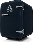 ARCTIC k&uuml;lmik - 4L minik&uuml;lmik jookide ja kosmeetika jaoks, jahutus- ja soojendusfunktsiooniga, 12 V DC ja 220 V AC, ideaalne autosse, kontorisse, telkimiseks ja reisimiseks, ELi pistik - sinine