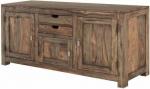 MASSIVMOEBEL24.DE Loodus Hall k&uuml;ljepaneel #89 Sheesham, v&auml;rv: Suurus: 160 x 42 x 75 cm (B x S x K x K), v&auml;rvus: &Otilde;litatud hall, suurus: 160 x 42 x 75 cm (B x S x K)