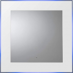 Croydex Oakley v&auml;rvimuutusega valgustatud peegel, klaasist, Hang 'N' Lockiga