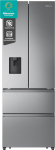 Hisense RF632N4WIE French Door Fridge Freezer / NoFrostPlus / Inverter Compressor / Water Dispenser / CrispZone / 200 cm / Fridge Capacity 336 l / Freezer Capacity 149 l / 38 dB / 295 kWh / Year / Stainless Steel - Look
