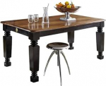 Kolonialart Sheesham massiivne m&ouml;&ouml;bel lakitud s&ouml;&ouml;gilaud 140 - 180 x 90 cm Rosewood massiivne m&ouml;&ouml;bel t&auml;ispuidust New Boston #151