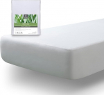 Tural madratsikaitselina veekindel Aloe Vera Fitted Sheet Terry Cotton White 140 x 190/200 cm