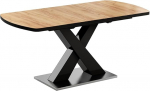 Vicco s&ouml;&ouml;gilaud Chinto Black Oak Rustic 120cm x 80cm pikendatav