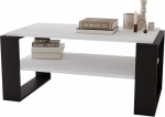 AKKE Kaja kohvilaud elutuppa K&otilde;rvallaud Elutoa laud Kaasaegne diivanilaud Kohvilaud Dekoratiivne m&ouml;&ouml;bel elutuppa Elutoa lauad Kohvilaud Valge valgete jalgadega 96 x 44 x