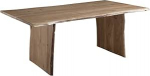 Tree Table Live Edge # 113 160X100X76 Akaatsia lakitud