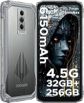 DOOGEE Blade 10 Pro Energy Outdoor mobiiltelefon ilma lepinguta, 32GB + 256GB + 2TB, 50MP kaamera, Widevine L1, 4.5G Dual SIM, Octa Core 6580mAh, Outdoor Samsung telefon Android 15, 6.56 tolli HD+ 90Hz
