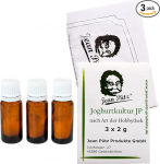 Jogurtikultuur 3 x 2 g Jean P&uuml;tz Original Hobut&uuml;&uuml;bi j&auml;rgi Jogurti valmistamiseks m&otilde;eldud jogurtikultuurid