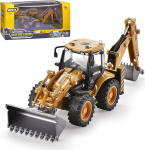 HUGMIE 1:50 ekskavaator m&auml;nguasi, traktori kaevur, ehitusplatsi s&otilde;idukid lastele, buldooser m&auml;nguasi alates 8 aastast, 2-in-1 ekskavaator j&otilde;ulukingitus poiss s&uuml;nnip&auml;evaks