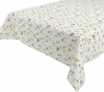 Classic Floral Oilcloth Tablecloth Oilcloth Wipe Clean Garden Tablecloth Round Oval Square Choice of Sizes (Square 140 x 240 cm)