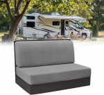 Matkasuvila diivanikate, 2 t&uuml;kki (1 komplekt) Caravan diivan istmepadja kate Stretch Jacquard RV Seat Covers Camper Loveseat diivan m&ouml;&ouml;bli kaitsja pestav padjad kaitsekatted haagiste jaoks