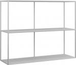 Konsolen-Sofatisch mit 3 Ebenen offenem Regal, minimalistisches Metalldesign f&uuml;r Flur Wohnzimmer hinter Couch, keine Montage erforderlich