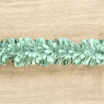 Dmora Zinal j&otilde;ulukaunistus, j&otilde;ulukaunistus, pidulik kaunistus, valmistatud Itaalias, 1000 x 8 cm, valge ja h&otilde;bedane.