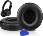 SOULWIT asendusk&otilde;rvapadjad Beats Solo 4 juhtmeta k&otilde;rvaklappide jaoks, Solo4 asenduspadjad pehme valkenahaga, suure tihedusega m&uuml;raisolatsioonivaht, ekstra paksus