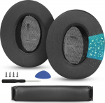 TaiZiChangQin Asendusk&otilde;rvapadjad, mis &uuml;hilduvad Bose QC45 QC35 k&otilde;rvaklappidega Jahutusgeel k&otilde;rvapadjad T&auml;iendatud k&otilde;rvaklapi komplektiga