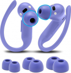 WC TipZ Powerbeats Pro 2 - Wicked Cushions'i Beats Powerbeats Pro 2 k&otilde;rvaklappidega &uuml;hilduvad m&auml;luvahust k&otilde;rvaklapid | Parem mugavus, turvaline istuvus ja m&uuml;raisolatsioon | Lilla v&auml;rvus