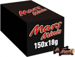 Mars Minis &scaron;okolaaditahvlid | &Scaron;okolaadi suurpakend | Karamell | 150 x 18g