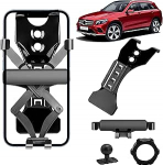 TTCR-II Kompatibel mit Handyhalterung Mercedes Benz C Klasse W205 2015-2021/GLC X253 2016-2022, 360&deg;Drehbar Verstellbare Smartphone Handyhalter C Klasse W205 L&uuml;ftungsgitter Halterung GLC X253 Zubeh&ouml;r