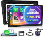 2G + 64G traadita Carplay Android autoraadio Fiat Ducato 3/Peugeot Boxer 2/Citroen Jumper 2 2006-2022 9-tolline autoraadio Android auto GPS navigatsiooniga WiFi peeglilink Bluetooth FM/RDS/SWC tagumine osa