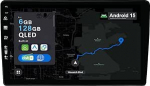9-tolline Android 15 autoraadio koos satelliitnavigatsiooniga Audi A4 (B6/B7) | Seat Exeo | Octa Core | 6GB 128GB | Sisseehitatud 4G LTE | CarPlay & Android Car | DSP | DAB | HDMI | Dual Band WiFi | Bluetooth 5.0