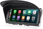 Puuteekraan BMW E60 E90 koos Carplay/Android auto CIC s&uuml;steemi raadio BMW E60/E61/E63/E64/E91/E92/E93(2003-2008) Bluetoothiga.