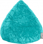 SITTING POINT only by MAGMA Fluffy Bean Bag L Approx. 120 Litres Turquoise (up to Approx. 7 Years)