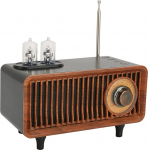 Retro Bluetooth-k&otilde;lar, Vintage Decor juhtmevaba Bluetooth-k&otilde;lar vanaaegses stiilis koos raadioga k&ouml;&ouml;gi laua magamistoas kontoripidu v&auml;ljas