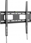 goobay 49890 TV Wall Mount Pro Fixed (M) 32" kuni 55" (81-140 cm), 50 kg, lihtne ja turvaline paigaldus, Vesa Standard, QLED/LED, must