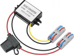 DC-DC muundur 9-40V kuni 12V Buck, Pinge muundur 12V/24V kuni 12V 3A 36W MAX, Pinge muundur 12/24V kuni 12V 3A, toitemuundur autode, instrumentide ja muu jaoks.