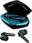 Annadue Bluetooth k&otilde;rvaklapid, traadita m&auml;nguk&otilde;rvaklapid, 45 ms, Ultra Low Latency Bluetooth 5.2 k&otilde;rvaklapid, kahes režiimis k&otilde;rvaklapid koos laadimiskohvriga m&auml;ngimiseks, sisseehitatud mikrofon (must)