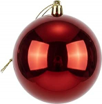 20cm tumepunane j&otilde;ulupall PVC purunemiskindel l&auml;ikiv viimistlus Pidulik j&otilde;ulupuu rippuv kaunistus &Uuml;mmargune ornament p&uuml;hade kodukaunistuseks