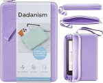 Dadanism 6-7-tolline silikoonist kaitsekott 7-tollise uue Kindle Paperwhite ja Kindle Colorsoft Signature Edition, 6-tolline K-indle/K-indle Oasis/E-luger, lilla