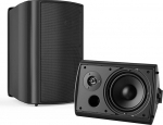 STUDIOFINIX 6,5-tolline 400-vattine veekindel v&auml;lisk&otilde;lar V&auml;lisk&otilde;lar Bluetooth seinak&otilde;lar veekindel ilmastikukindel patio garaažile kodu v&auml;ljas (must)
