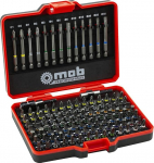 Bit Set 113-Piece with Colour Ring Including 2x Magnetic Holders