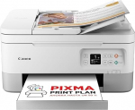 PIXMA TS7451i 3-in-1 WiFi Printer for Home Office, Copier and Scanner - PIXMA Print Plan Compatible - Print Borderless Photos - Wireless Printing/Scan via Cloud and Smartphone (White)