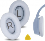 Geekria QuickFit asendusk&otilde;rvaklapid Bose QuietComfort, QC45, QC35, QC35 ii, QC25, QC15, QC2, AE2, AE2i, AE2w, SoundTrue, SoundLink AE k&otilde;rvapadjad, k&otilde;rvaklapi kate (helesinine)