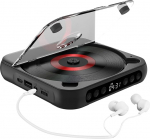 Kavolet kaasaskantav CD-m&auml;ngija, Walkman BT muusikam&auml;ngija, CD-m&auml;ngija tolmukindla kattega, sisaldab k&otilde;rvaklappe, 6 režiimi, AB kordusaja, kaugjuhtimispult, v&auml;line taasesitusfunktsioon