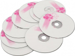 Yunseity CD-R 730 MB 52X kirjutatavad CD-R toorikud CD-R toorikud andmete ja muusika salvestamiseks, 175 laulu v&otilde;i 225 foto salvestamiseks (10PCS)