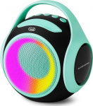 Trevi XR 8A 202 Kaasaskantav k&otilde;lar 20W traadita k&otilde;lar TWS funktsiooniga, USB port, Micro SD, sisseehitatud aku, t&uuml;rkiissinine v&auml;rvus