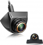 AHD 1080P tagurduskaamera t&ouml;&ouml;tab ainult koos monitoride ja raadioga, mis toetavad AHD 1080P videosignaali, tagant/k&uuml;ljelt vaatega kaamera, reguleeritav kalasilmobjektiiviga