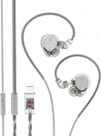 Hidizs ST2 Pro USB C k&otilde;rvaklapid Wired Dual Magnetic Circuit 10mm Dynamic Driver In-Ear k&otilde;rvaklapid ESS ES9218AC Pro DAC Chip HD mikrofon In-Line Control Tpye-C DSP OFC kaabel